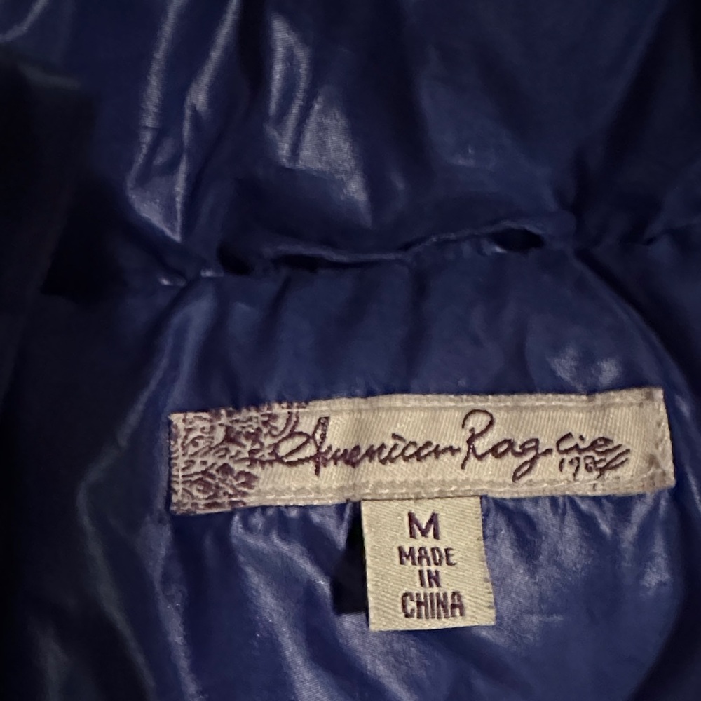 American Rag Blue Puffer Jacket - Picture 4 of 9